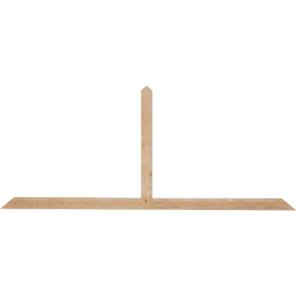 Ekena Millwork GBW108X45X0204POR00RWR