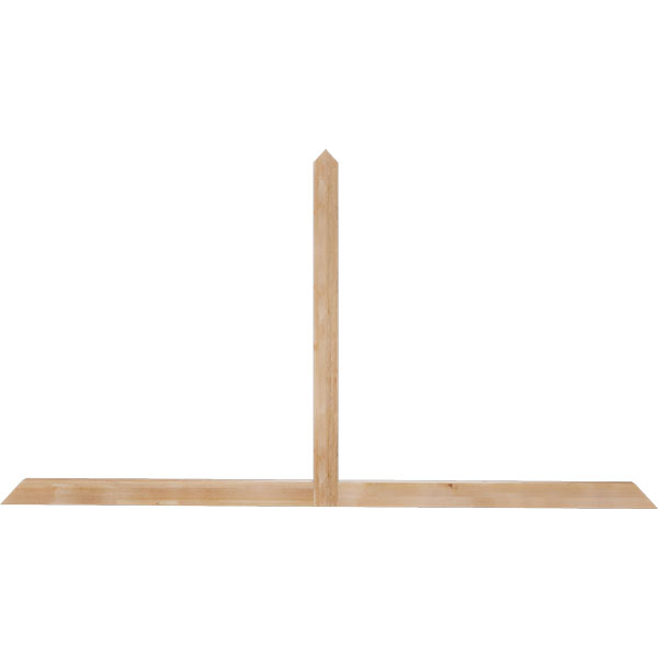 Ekena Millwork GBW108X58X0204POR00RWR