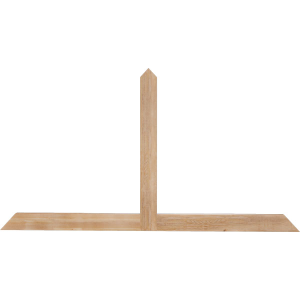 Ekena Millwork GBW108X58X0206POR00RWR