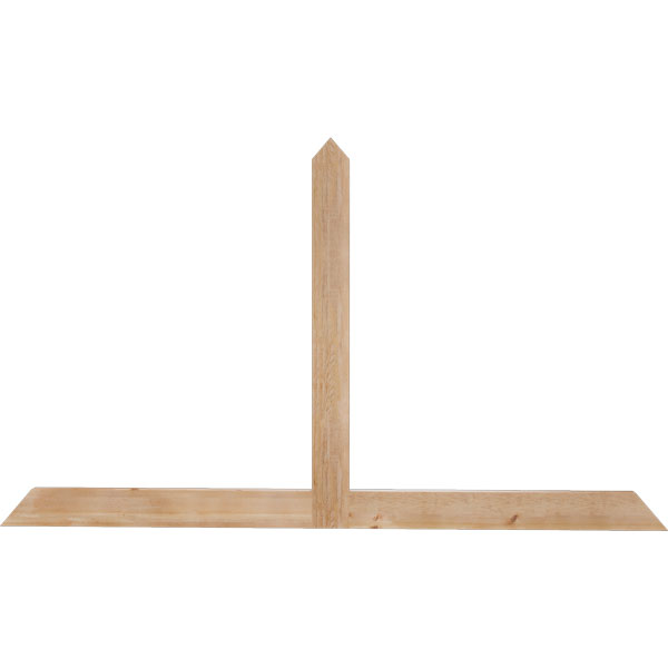 Ekena Millwork GBW108X63X0206POR00RWR