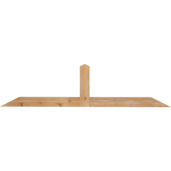 Ekena Millwork GBW072X18X0204POR00RWR