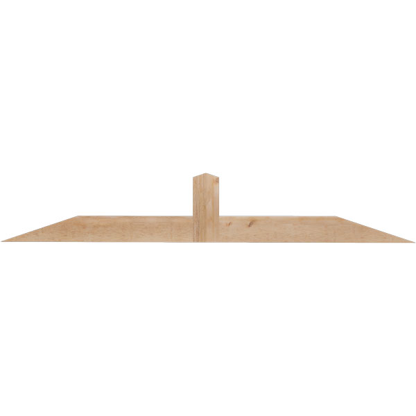 Ekena Millwork GBW096X16X0206POR00RWR
