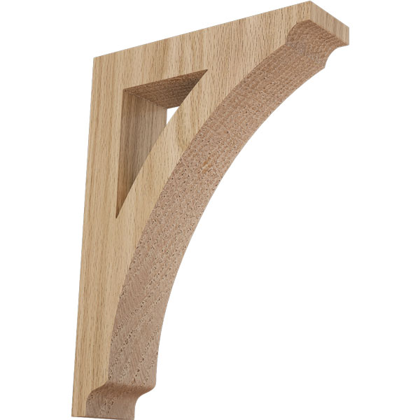 Ekena Millwork BKTW01X06X09THRO
