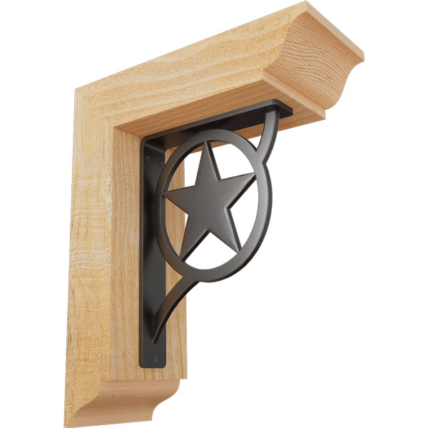 Ekena Millwork BKTI0204X10X12RF1SAU01