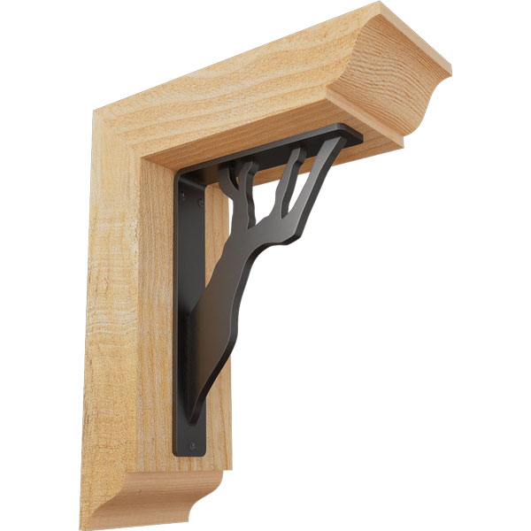 Ekena Millwork BKTI0204X10X12RF1SDA01