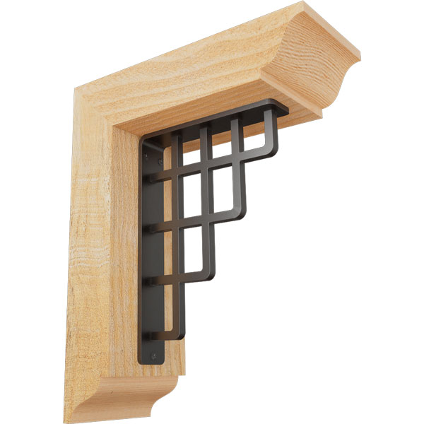Ekena Millwork BKTI0204X10X12RF1SDI01
