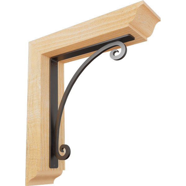 Ekena Millwork BKTI0204X14X16RF1SLE03
