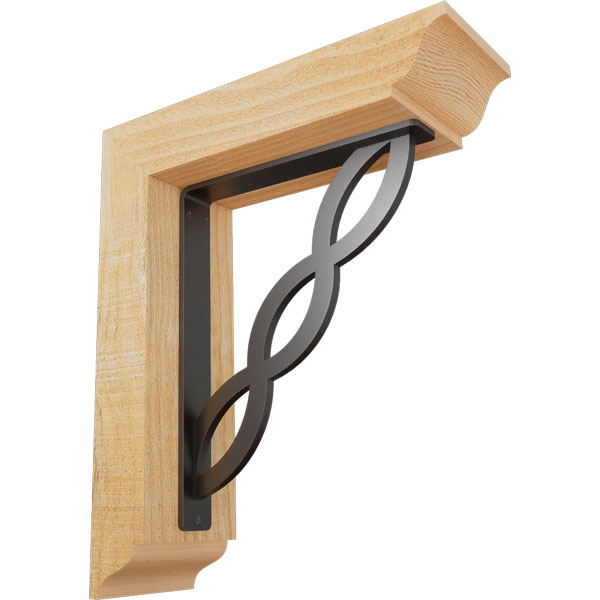 Ekena Millwork BKTI0204X12X14RF1SLO02