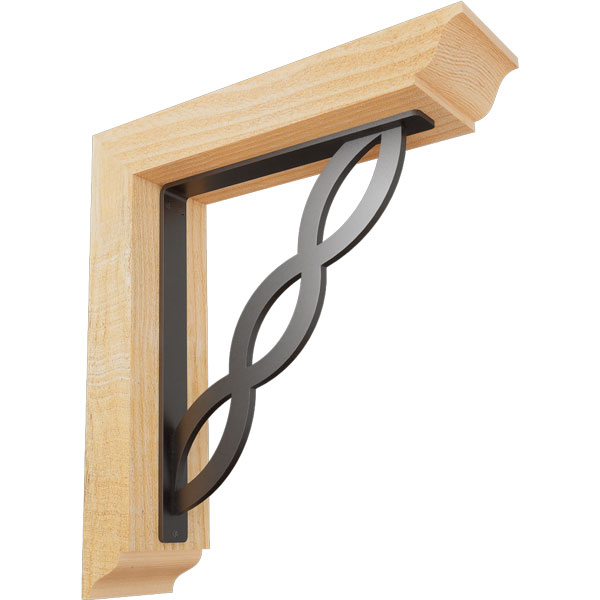 Ekena Millwork BKTI0204X14X16RF1SLO03