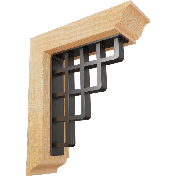 Ekena Millwork BKTI0204X12X14RF1TDI06