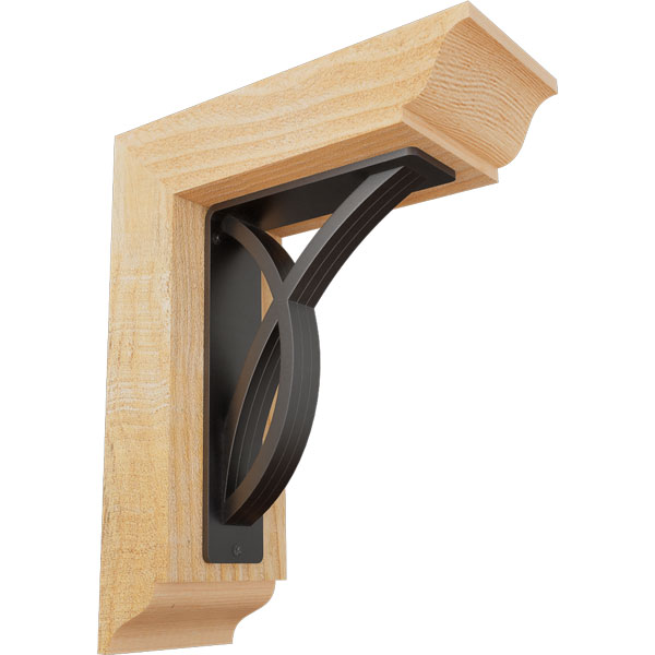 Ekena Millwork BKTI0204X10X12RF1TMI05