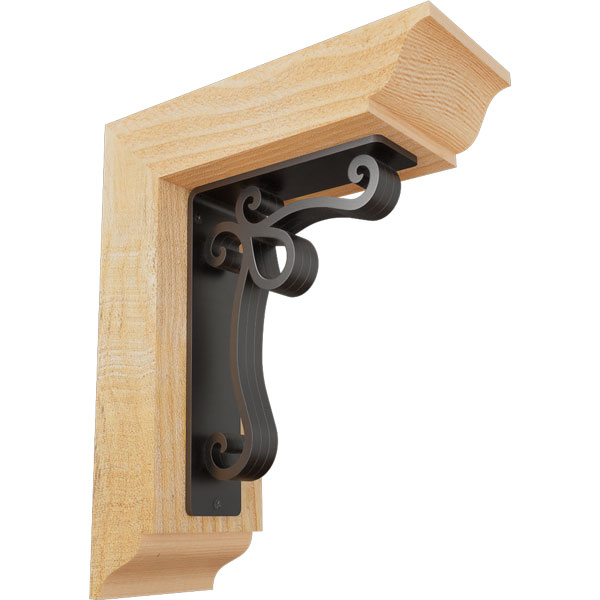 Ekena Millwork BKTI0204X10X12RF1TOL05