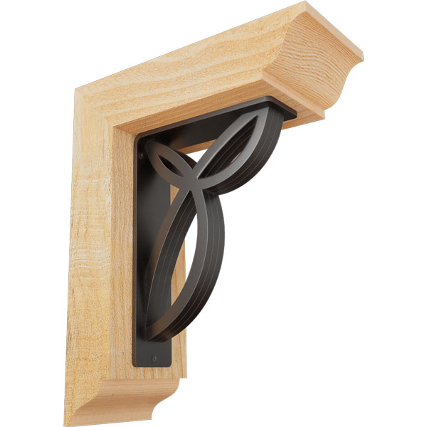 Ekena Millwork BKTI0204X10X12RF1TVE05