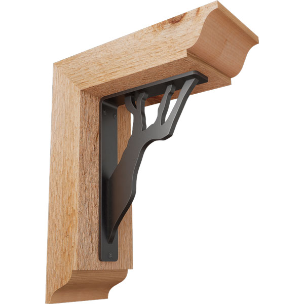 Ekena Millwork BKTI0204X10X12RC1SDA01