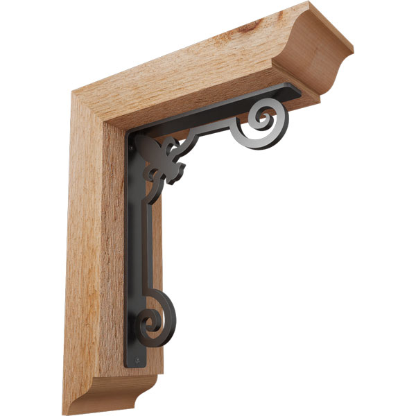Ekena Millwork BKTI0204X12X14RC1SFL02