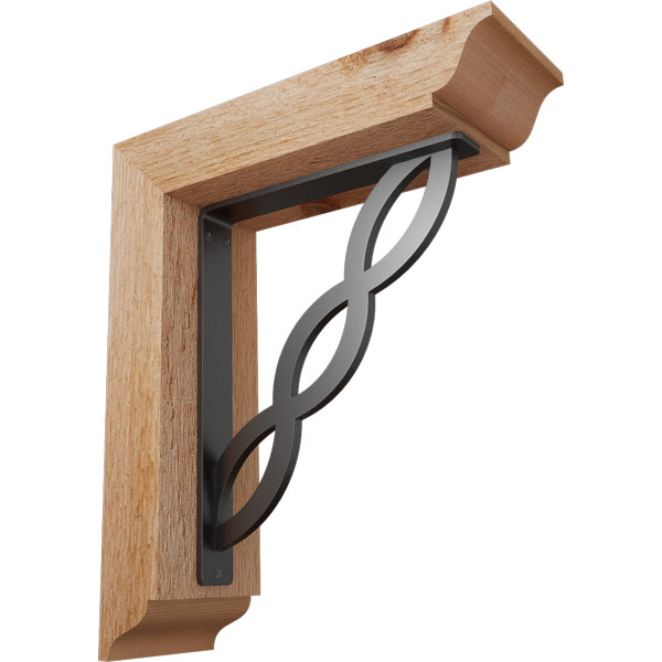 Ekena Millwork BKTI0204X12X14RC1SLO02