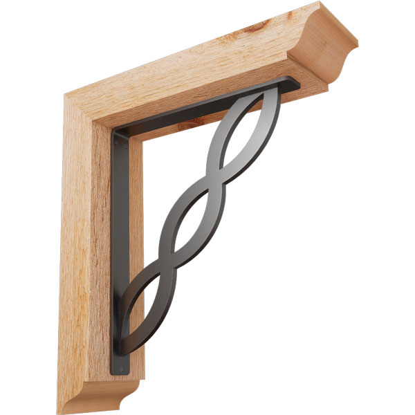 Ekena Millwork BKTI0204X14X16RC1SLO03