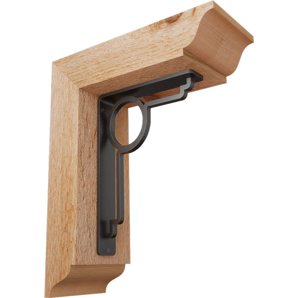 Ekena Millwork BKTI0204X10X12RC1SMA01