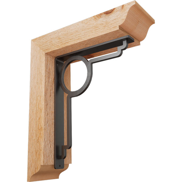Ekena Millwork BKTI0204X12X14RC1SMA02