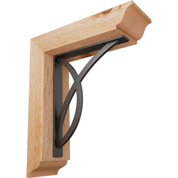 Ekena Millwork BKTI0204X12X14RC1SMI02