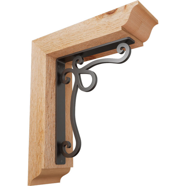 Ekena Millwork BKTI0204X12X14RC1SOL02