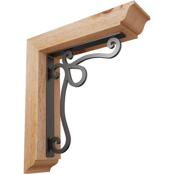 Ekena Millwork BKTI0204X14X16RC1SOL03