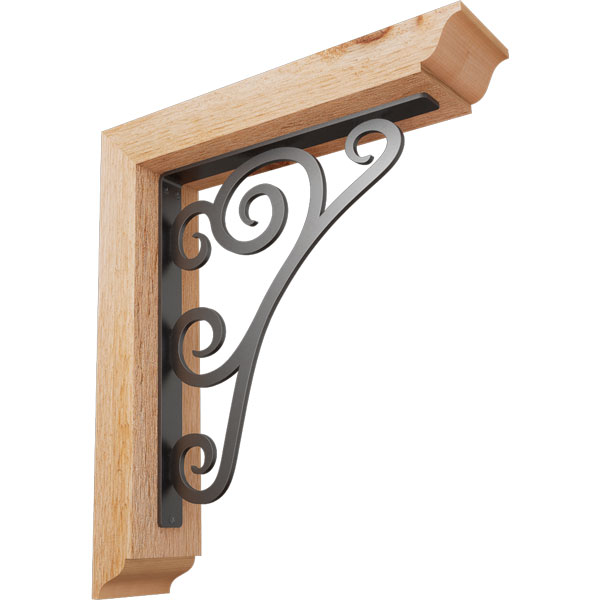 Ekena Millwork BKTI0204X16X19RC1STN04