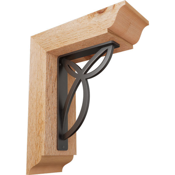 Ekena Millwork BKTI0204X10X12RC1SVE01