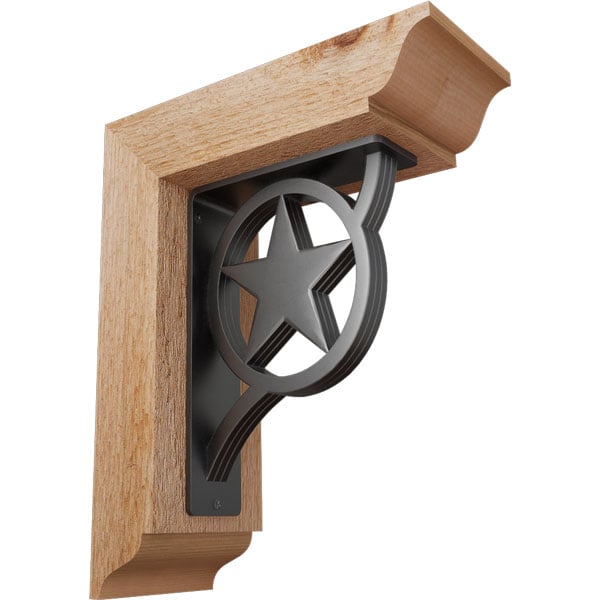 Ekena Millwork BKTI0204X10X12RC1TAU05