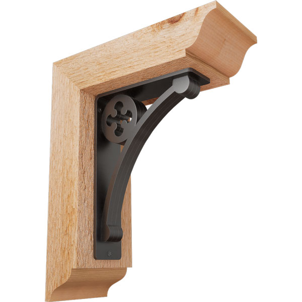 Ekena Millwork BKTI0204X10X12RC1TCR05