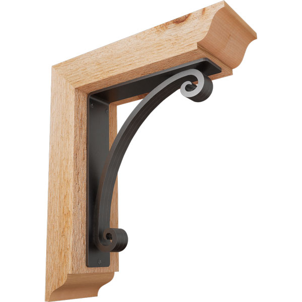 Ekena Millwork BKTI0204X12X14RC1TLE06