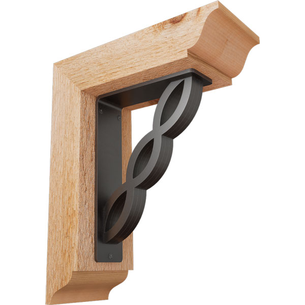 Ekena Millwork BKTI0204X10X12RC1TLO05