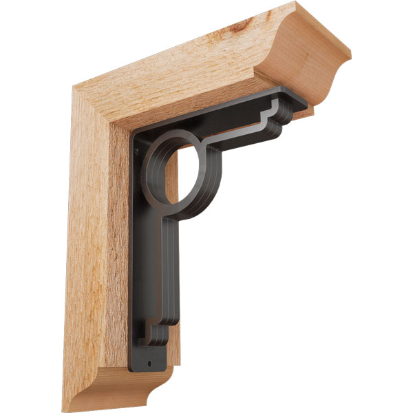 Ekena Millwork BKTI0204X10X12RC1TMA05