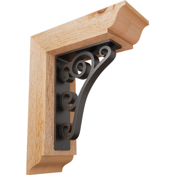 Ekena Millwork BKTI0204X10X12RC1TTN05