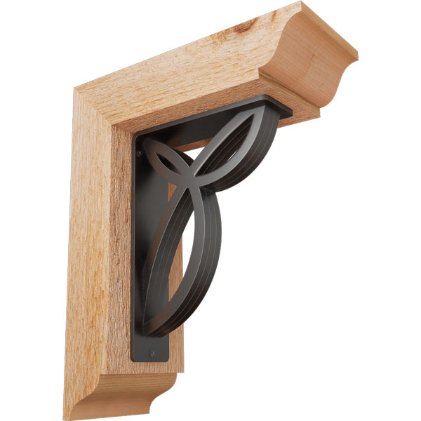 Ekena Millwork BKTI0204X10X12RC1TVE05