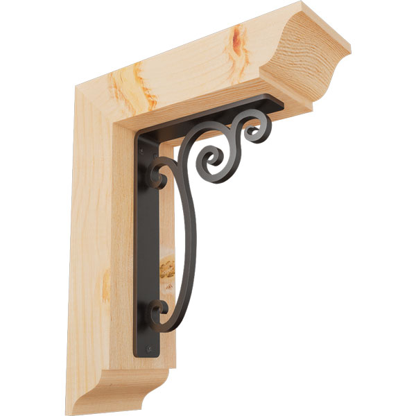Ekena Millwork BKTI0204X10X12SF1SAV01