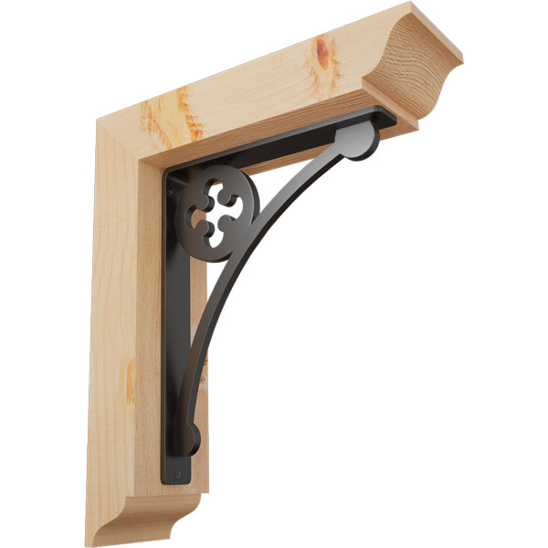 Ekena Millwork BKTI0204X12X14SF1SCR02