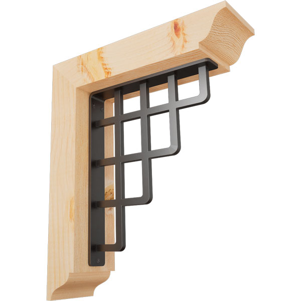 Ekena Millwork BKTI0204X12X14SF1SDI02