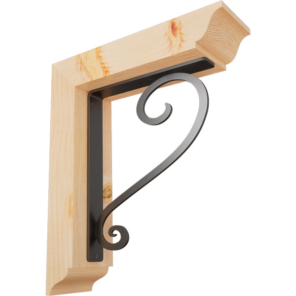 Ekena Millwork BKTI0204X12X14SF1SED02