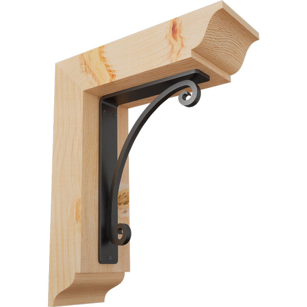 Ekena Millwork BKTI0204X10X12SF1SLE01