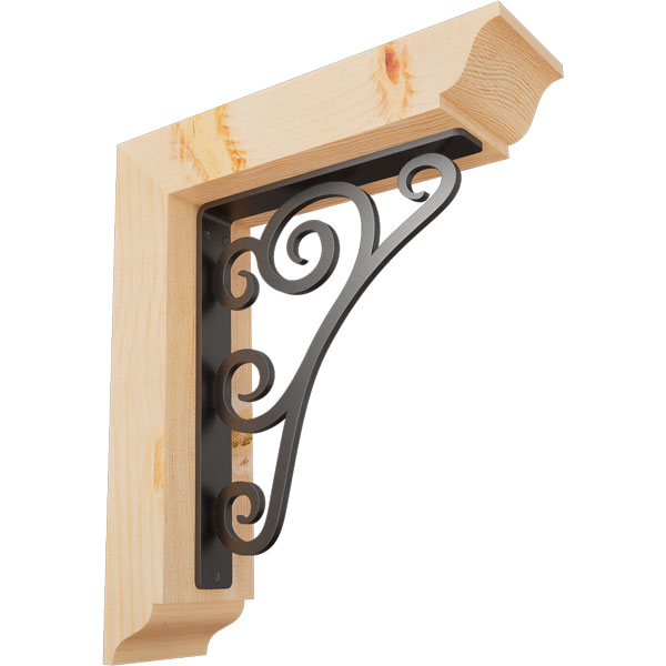 Ekena Millwork BKTI0204X12X14SF1STN02