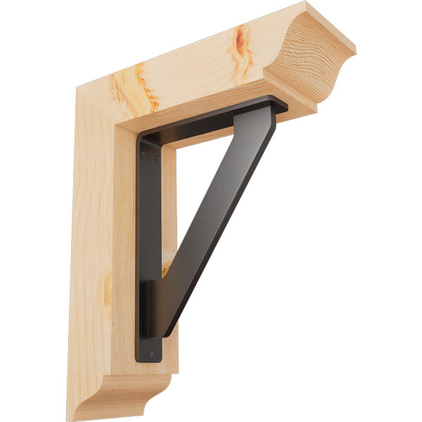 Ekena Millwork BKTI0204X10X12SF1STR01