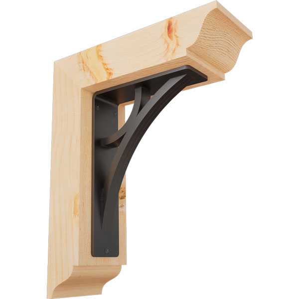 Ekena Millwork BKTI0204X10X12SF1TGL05
