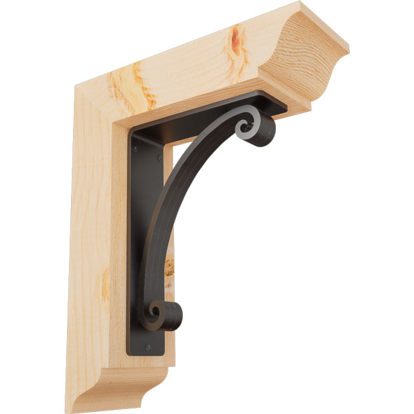 Ekena Millwork BKTI0204X10X12SF1TLE05