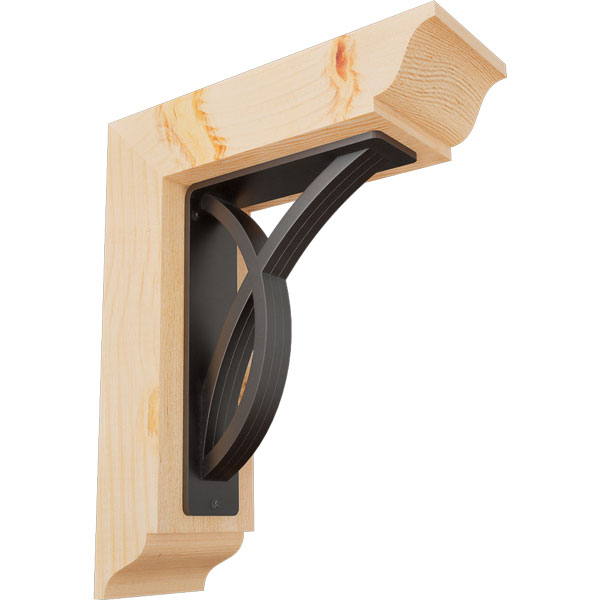 Ekena Millwork BKTI0204X10X12SF1TMI05