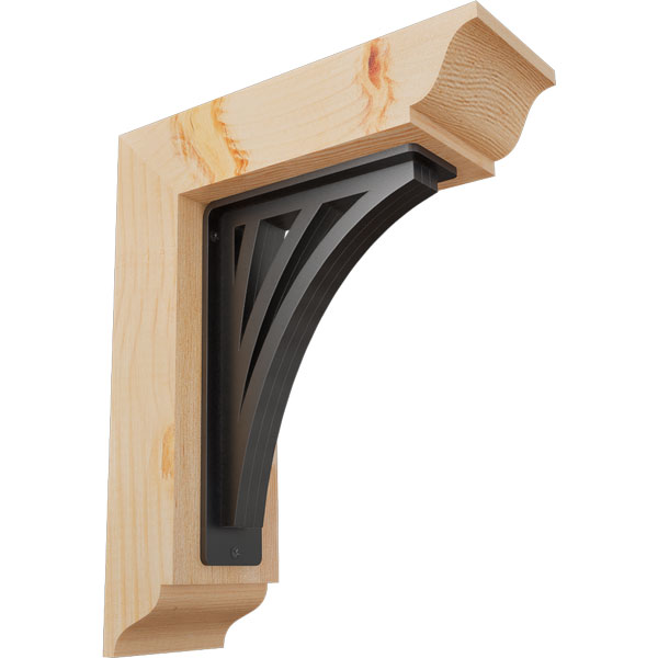 Ekena Millwork BKTI0204X10X12SF1TNE05