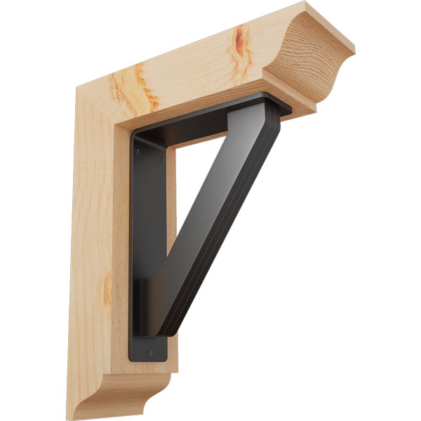 Ekena Millwork BKTI0204X10X12SF1TTR05