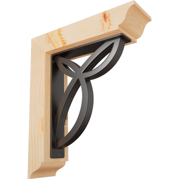 Ekena Millwork BKTI0204X12X14SF1TVE06