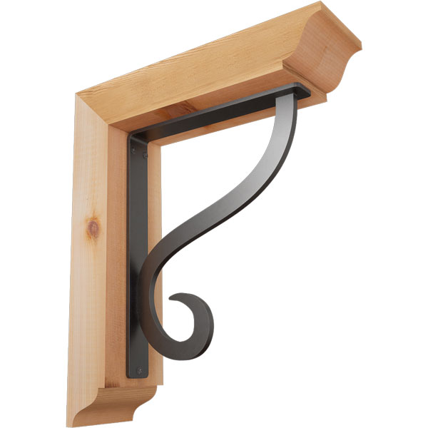 Ekena Millwork BKTI0204X12X14SC1SAS02