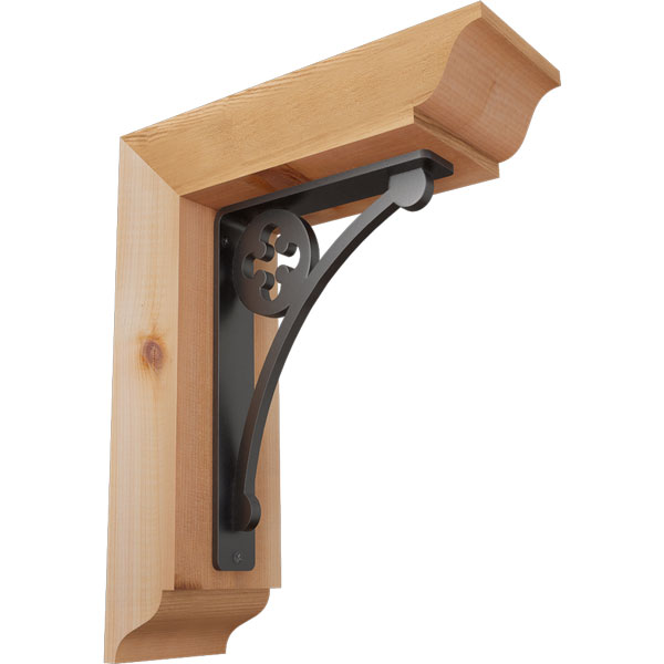 Ekena Millwork BKTI0204X10X12SC1SCR01